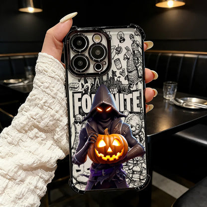 Capa de telemóvel FortniteS Plating de jogo popular para Samsung S26 S25 S24 S23 S22 S21 S20 FE Note20 Edge Plus Ultra 4G 5G antiqueda