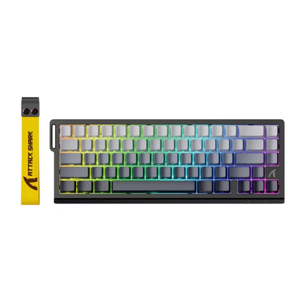 Attack Shark X68 HE Gaming Keyboard - Magnetic Mechanical, 0.01ms Rapid Trigger, 8000Hz Polling, Wired, 128K Ultra-Long Life