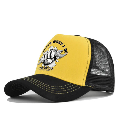 New Fashion Spring Summer Printed Mesh Breathable Baseball Cap Gorras Personality LOGO for Men WomenCouples Visor Hat Casquette