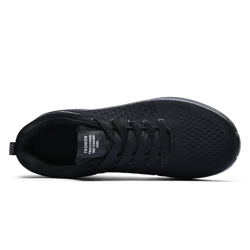 Mens Running Shoes Outdoor Sports Casual Mesh Tennis Shoes Lace-up Lightweight Gym Jogging Shoes for Men 2025 New Male Sneakers