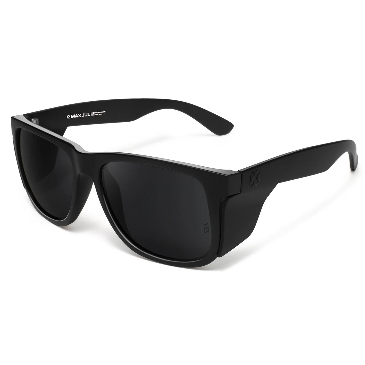 MAXJULI XXL Z87 Sunglasses for Big Wide Heads Men TR90 Ultralight UV400 Protection Glasses 8806