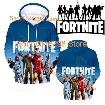 Men and Women Kids Hoodie Sweatshirt for The Nite Victory Child Wear Battle Royale Swearshirt Boys Girls Tops Hero Teen Clothes