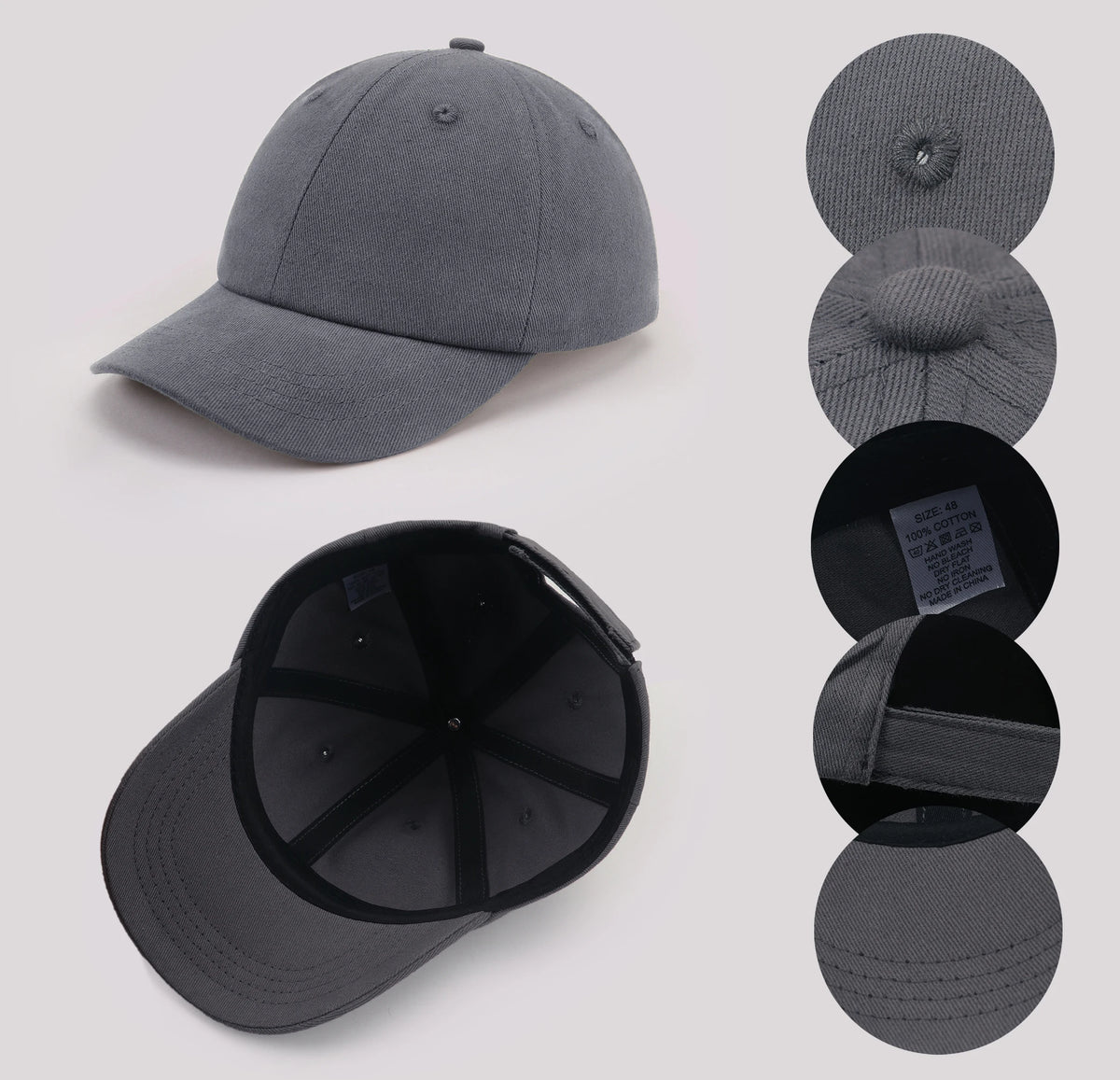 Cartoon heart-shaped Baby Baseball Cap Cute Solid Color Toddler Sun Hat with Ears Summer Adjustable Kids Boy Girl Peaked Cap ﻿