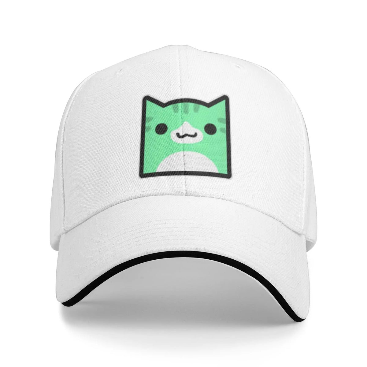 Geometry Gaming Cube Dash Baseball Caps Hip Hop Extreme Demon Sandwich Cap Unisex Style Adjustable Dad Hat Running Golf