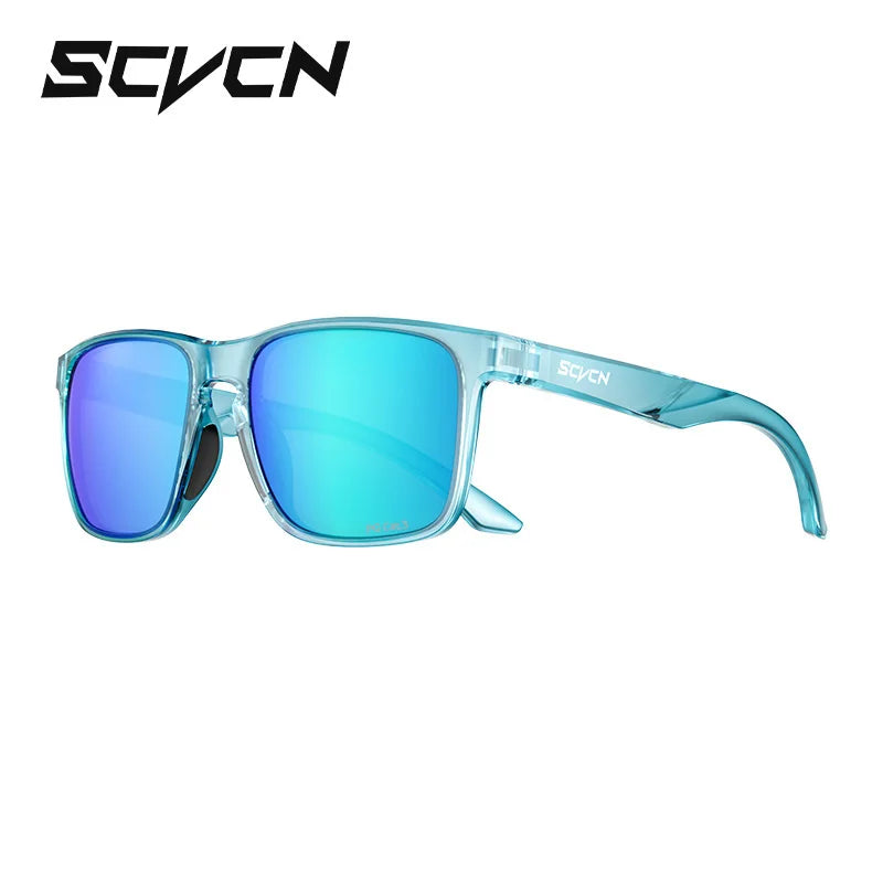 SCVCN Utomhus Polariserade Vattensport Strand Hav Plattform Fiske Cykling MTB Solglasögon Cykelsport Vandring Glasögon UV400