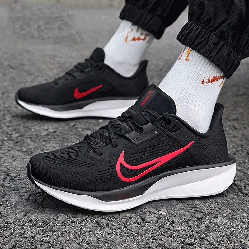 Chaussures de course NIKE QUEST 6 originales pour hommes, légères, respirantes, pour l'entraînement physique et le sport, FD6033-011-1