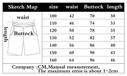 Dragon Ball Print Children's Shorts Kids Shorts for Ages 3-14 Boys' Beach Shorts Summer Quick-drying Cartoon Swim Trunks