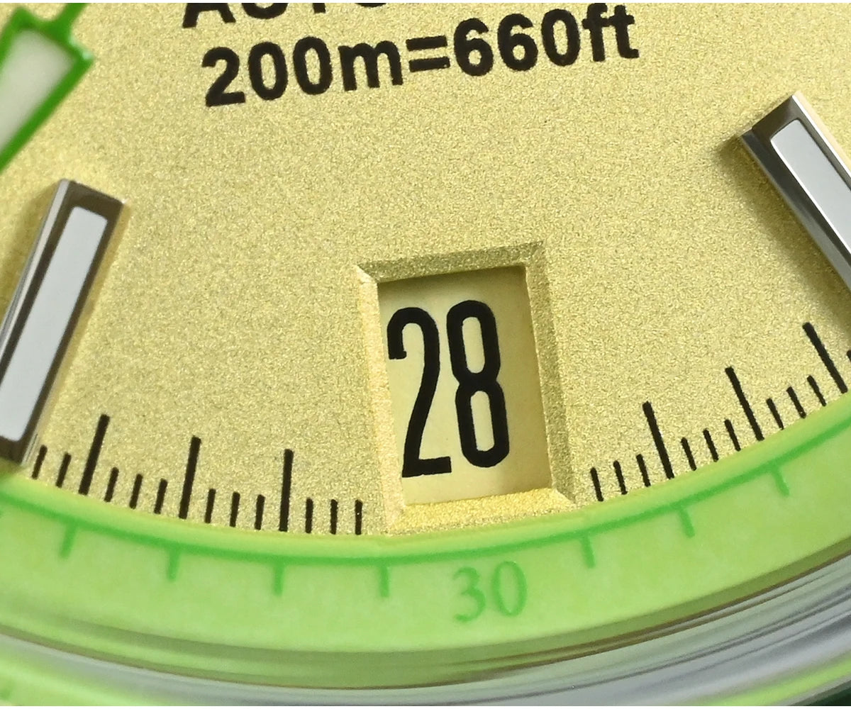 San Martin 39.5mm Summer Dive Watch Fashion Fun Fruit Series Men Sports Watches NH35 Automatic Mechanical 20 ATM SN0116 Reloj