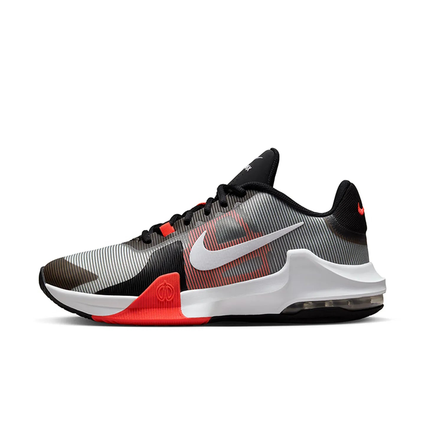 Nike Air Max Impact 4 Low-Top Basketball Shoes Casual, Versatile, Slip-Resistant, Durable, Cushioned DM1124-002