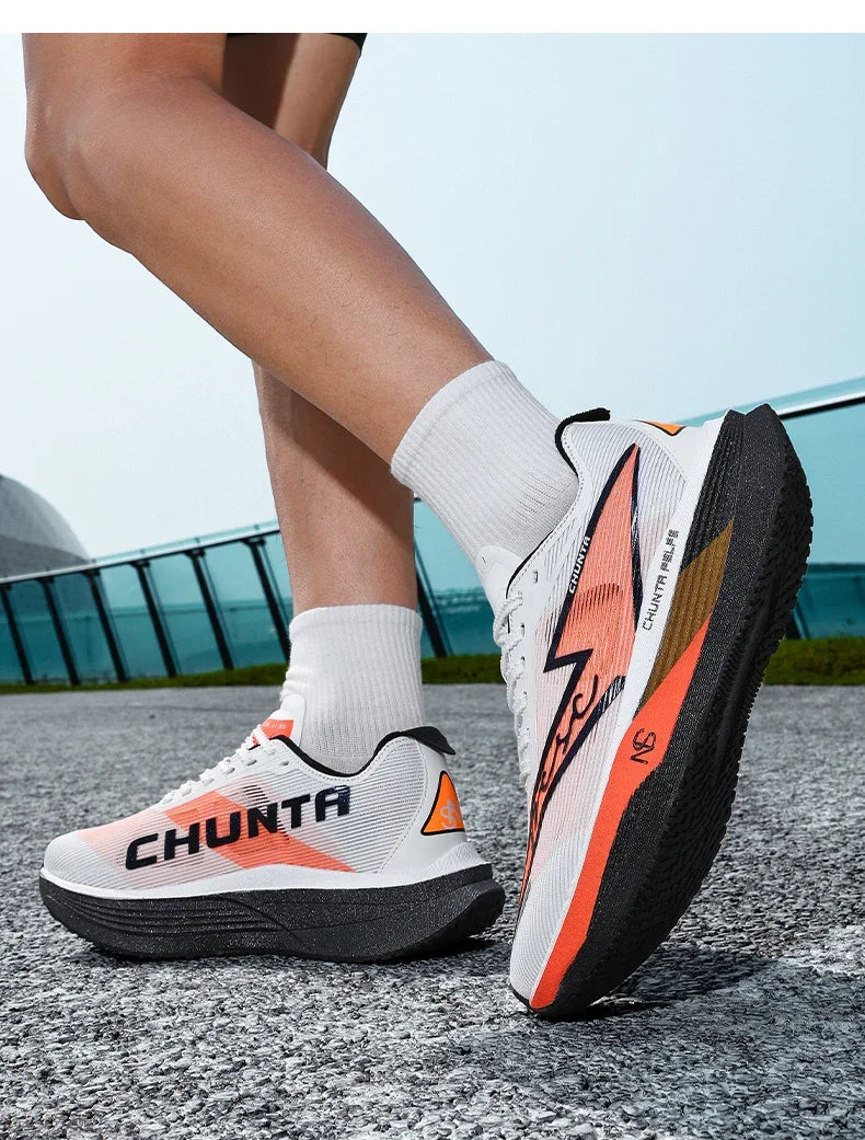 Running Shoes Carbon Plate Marathon Men Specialty Sports Breathable Lightweight Women's Comfortable Athletic Chunta Sneakers