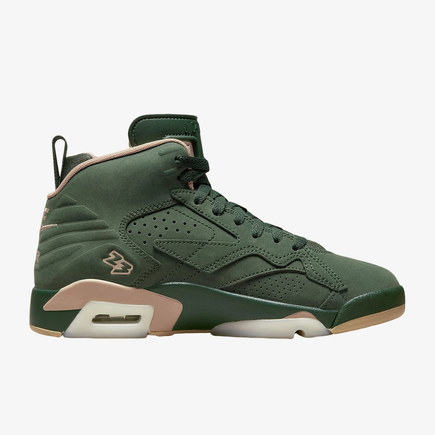 Nike Authentic JORDAN Women's High-Top Cushioned Wear-Resistant Sports Basketball Shoes FB9019-302