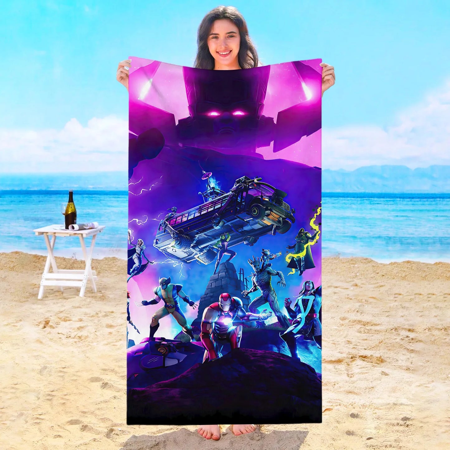 Game F-Fortnites Strandtuch Hotelhandtücher Badezimmer Sauna Spa Playa Reise Schwimmbad Für Zuhause Babybad Mikrofaser Fitnessstudio Dusche