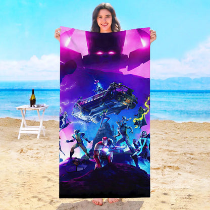 Game F-Fortnites Strandtuch Hotelhandtücher Badezimmer Sauna Spa Playa Reise Schwimmbad Für Zuhause Babybad Mikrofaser Fitnessstudio Dusche