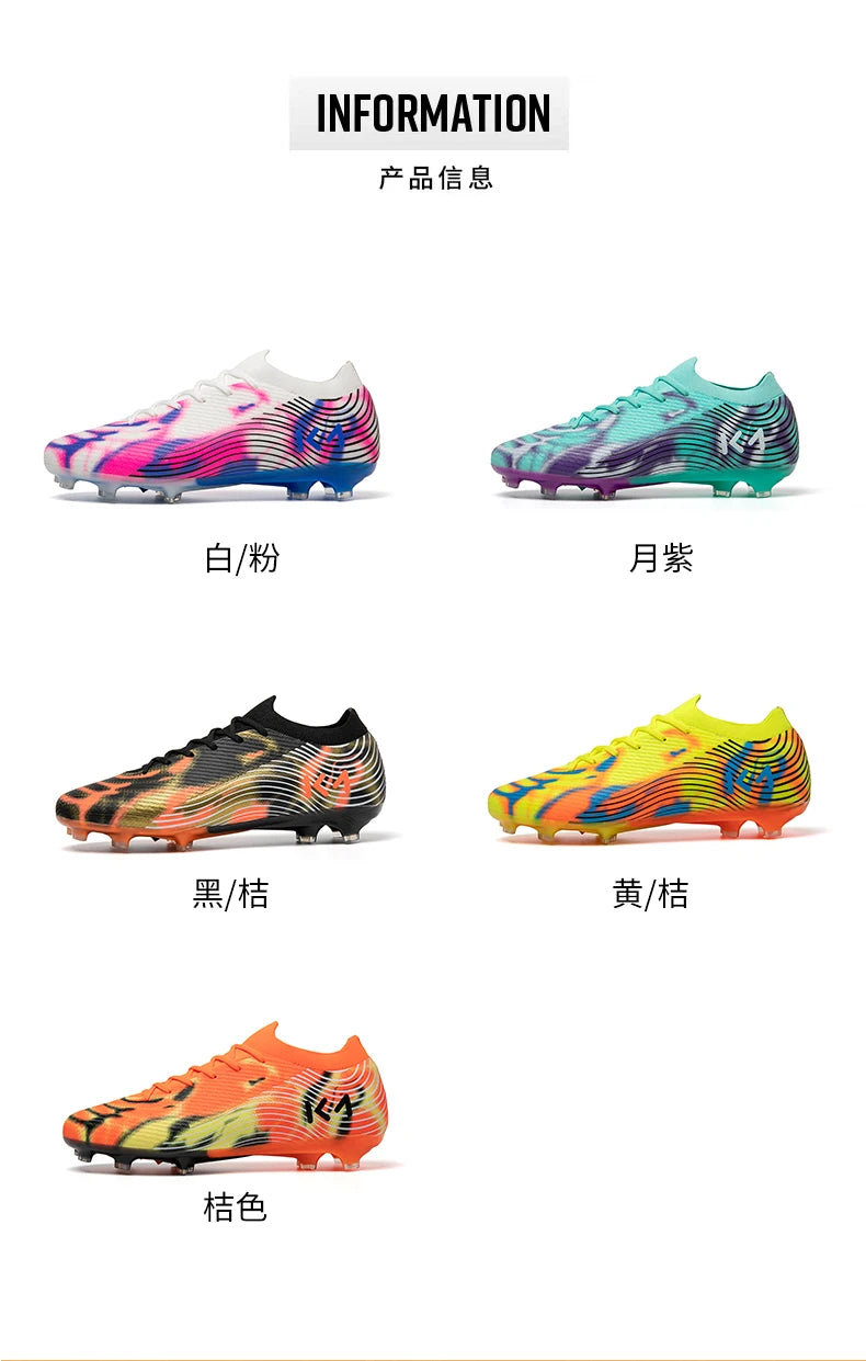 Professionele voetbalschoenen voor heren, slijtvast en comfortabel, trainingsschoenen voor mannen, ultralichte voetbalschoenen van topkwaliteit voor wedstrijden