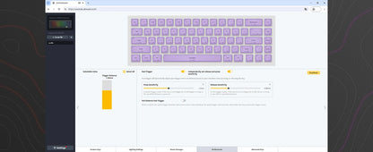 M68HE Pro Hall Effect Mechanical Gaming Keyboard Hot Swap Magnetic Switches Rapid Trigger 8000Hz Polling Rate Keyboard for PC