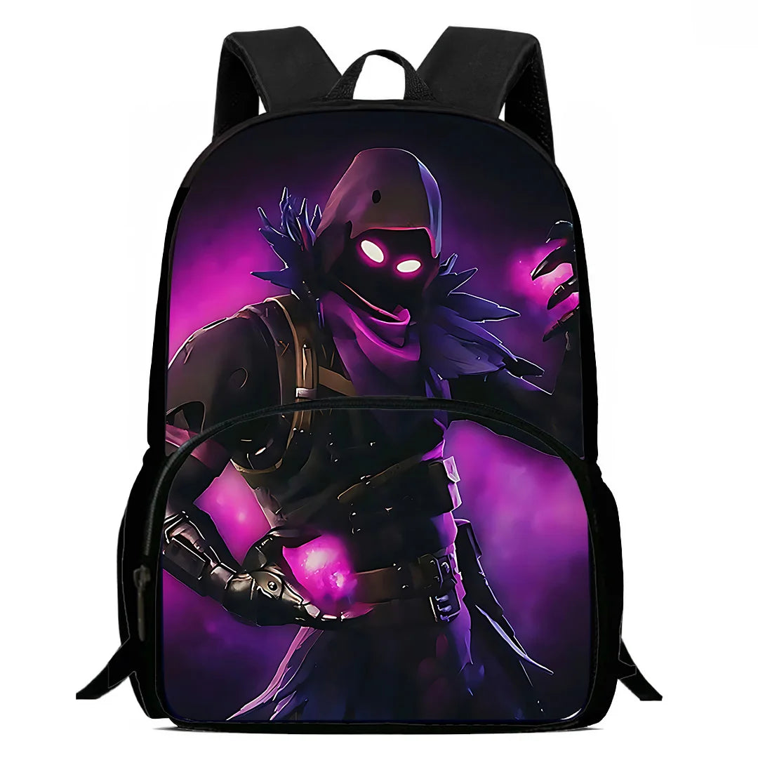 Kinderrucksäcke mit angesagtem Game-Design, Umhängetasche und Federmäppchen F-FortniteS, Schulrucksäcke mit großem Fassungsvermögen für Jungen und Mädchen, ideales Geschenk