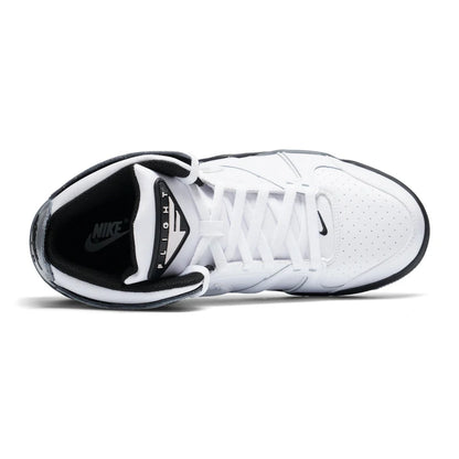 Nike Air Flight Falcon 397204-102, baskets de basketball rétro pour hommes, chaussures montantes en cuir avec coussin d'air, chaussures de ville.