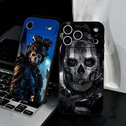 COD Call Of Duty G-Ghosts Phone Case For IPhone 17 Air 16 E Pro Max 15 14 13 Mini 12 Pro 11 Max Plus Black Soft Shell