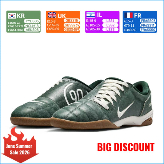 Nike Total 90 III Men's Low-Top Breathable, Durable, Stylish Retro Sneakers – Slip-Resistant and Wear-Resistant IH2090-300