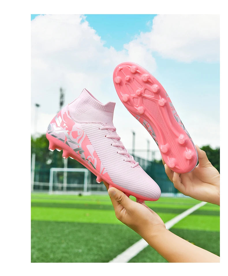 Chaussures de football professionnelles pour hommes, crampons de football FG/TF, baskets d'entraînement de football, chaussures de sport d'extérieur pour hommes