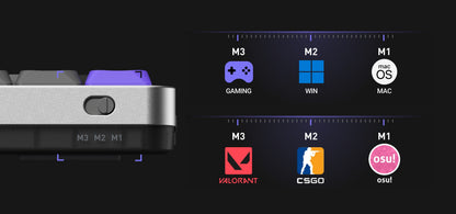 NuPhy Air75 HE Magnetic Switch Gaming Keyboard